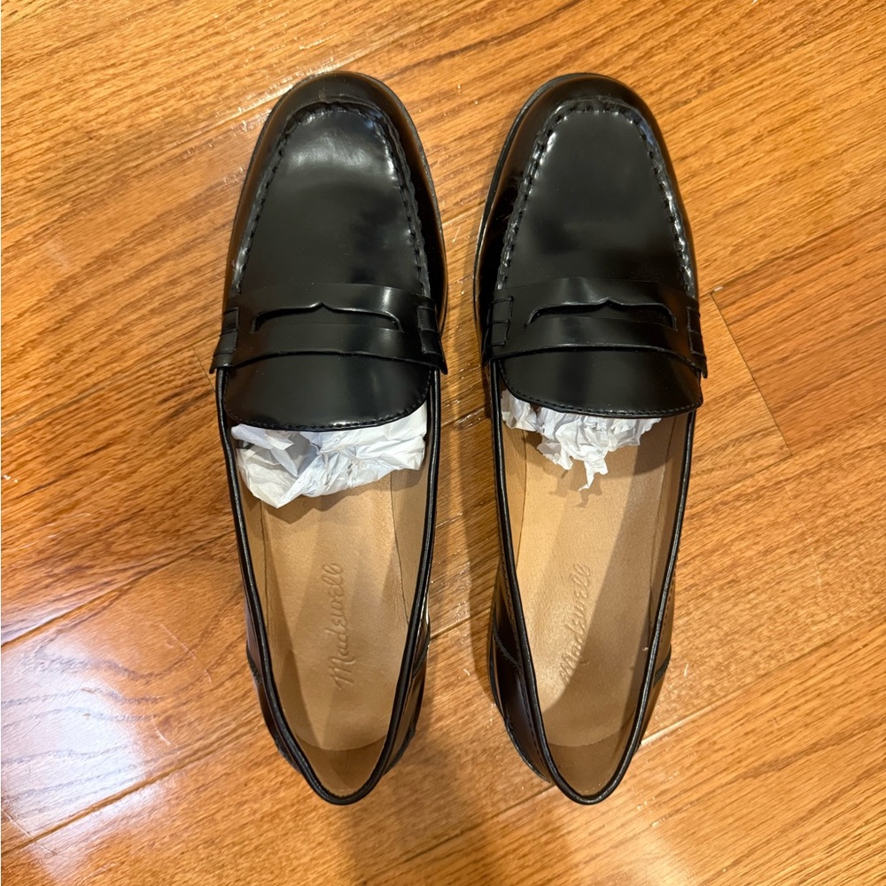 Madewell Leather Penny Loafers - Picture 3 of 12